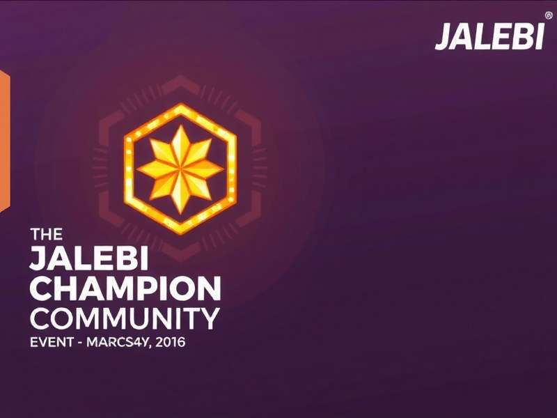 Jalebi Champion Player Meetup Jalebi Champion Community Event